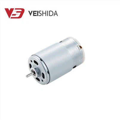 12V 550 DC motor s okruglom osovinom